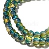 Crackle Glass Beads Strands CCG-C002-6mm-06-3