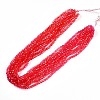 Baking Paint Transparent Glass Beads X1-DGLA-A035-T6mm-A02-2