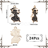 SUNNYCLUE Gothic Theme Alloy Enamel Pendants FIND-SC0003-79-2