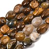 Natural Pietersite Beads Strands G-A286-A01-04-2