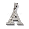 201 Stainless Steel Pendants STAS-Q342-53P-A-1