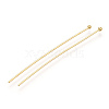 Brass Ball Head Pins KK-G331-10-0.6x50-4