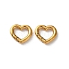 304 Stainless Steel Spring Gate Clasps X-STAS-A193-03G-1