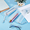 2Pcs Extendable Plastic Paint Brush Case AJEW-GF0013-23-4