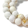 Natural Fire Crackle Agate Beads Strands G-G190-A02-01-4