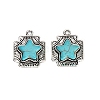 Synthetic Turquoise Pendants PW-WG50367-07-1