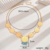 Iron Double Layer Chain Pendant Necklace for Women NW2359-2-1