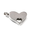 304 Stainless Steel Pendants SA-CBAA2E4-04A-P-1