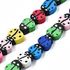 Handmade Polymer Clay Bead Strands CLAY-N011-43B-2