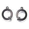 304 Stainless Steel Charms LS-STAS-H112-Q-EB-2