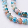 Natural Persian Jade Beads Strands X-G-D434-6mm-16-2