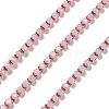 Iron Rhinestone Glass Cup Chain CH-U001-01B-2