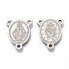 Tarnish Resistant 201 Stainless Steel Chandelier Component Links STAS-Z019-25P-2
