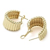 Brass Hoop Earrings EJEW-K276-07G-2