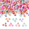 280Pcs 7 Colors Natural Freshwater Shell Beads SHEL-FW0001-02-2
