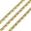 Ion Plating(IP) 304 Stainless Steel Lumachina Chains CHS-L019-07G-1