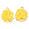 Alloy Enamel Pendants ENAM-D051-18G-02-2