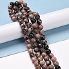 Natural Rhodonite Beads Strands G-E571-19B-2