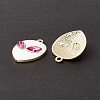 Alloy Enamel Pendants ENAM-B048-02A-4