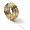 5 Segment Colors Round Aluminum Craft Wire AW-E002-2mm-B11-3