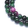 Natural Dyed Jade Beads Strands G-F601-A02-3