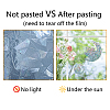 Waterproof PVC Colored Laser Stained Window Film Adhesive Stickers DIY-WH0256-061-8