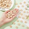 Olycraft Beech Wooden Round Pieces WOOD-OC0002-39-3