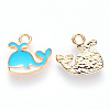 Alloy Enamel Charms X-ENAM-S121-073-1