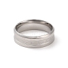 Non-Tarnish Ion Plating(IP) 304 Stainless Steel Finger Ring RJEW-C071-05P-2