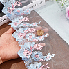 Flower Pattern Polyester Embroidered Ornament Accessories DIY-WH0308-279-3