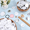 Iron Badge Button DIY-WH0816-400-4