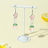 Iron Dangle Earrings EJEW-FS00024-5