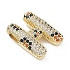 Brass Micro Pave Cubic Zirconia Pendants KK-Z108-02G-H-2