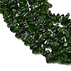Natural Green Diopside Beads Strands G-P615-B01-01-4