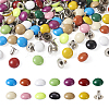 Spritewelry 130 Sets 13 Colors Enamel Rivets FIND-SW0001-17-10