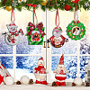 DIY Christmas Hanging Photo Frame Diamond Painting Kits PW-WG4C949-01-3