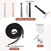 AHADERMAKER DIY Bolo Tie Making Kit DIY-GA0006-13-2