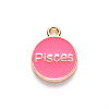 Alloy Enamel Pendants X-ENAM-S124-01A-03H-3