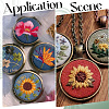 20Pcs Mini Wooden Embroidery Hoops EMBR-SC0001-04D-6