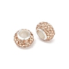 Alloy Rhinestone Clay Pave Beads ALRI-D300-03S-03-2