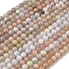 Natural Kunzite Beads Strands G-L478-11-8mm-01-3
