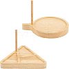 2 Styles Wooden Weaving Beading Loom Kit TOOL-NB0001-63-1