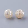 Natural White Shell Beads SSHEL-Q298-12mm-08-2