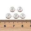Brass Grade A Rhinestone Spacer Beads RB-A014-Z6mm-20S-2