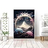 Moon Diamond Picture for Living Room Bedroom Decorative Painting PW-WG092C0-11-1