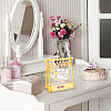 1 Set Coat Hanger Shaped Acrylic Earring Display Stands EDIS-PH0001-90B-6