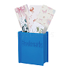 Plastic Book-shaped Bookmark Holder AJEW-WH0609-623B-1