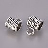 Tibetan Style Alloy Tube Bails LS-K08U0042-2