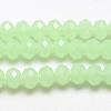 Imitation Jade Glass Bead Strands GLAA-F001-3x2mm-24-1