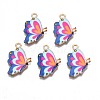 Printed Alloy Pendants PALLOY-N168-003A-1